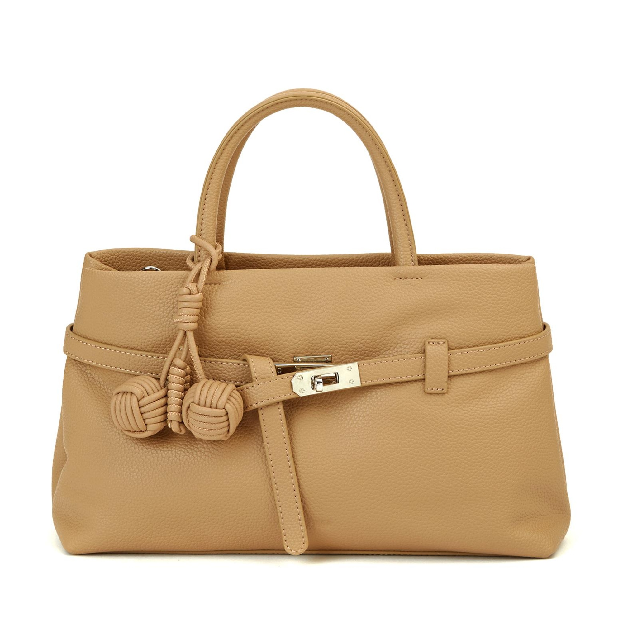 Divarese Kadın Camel Baskılı Büyük Çanta