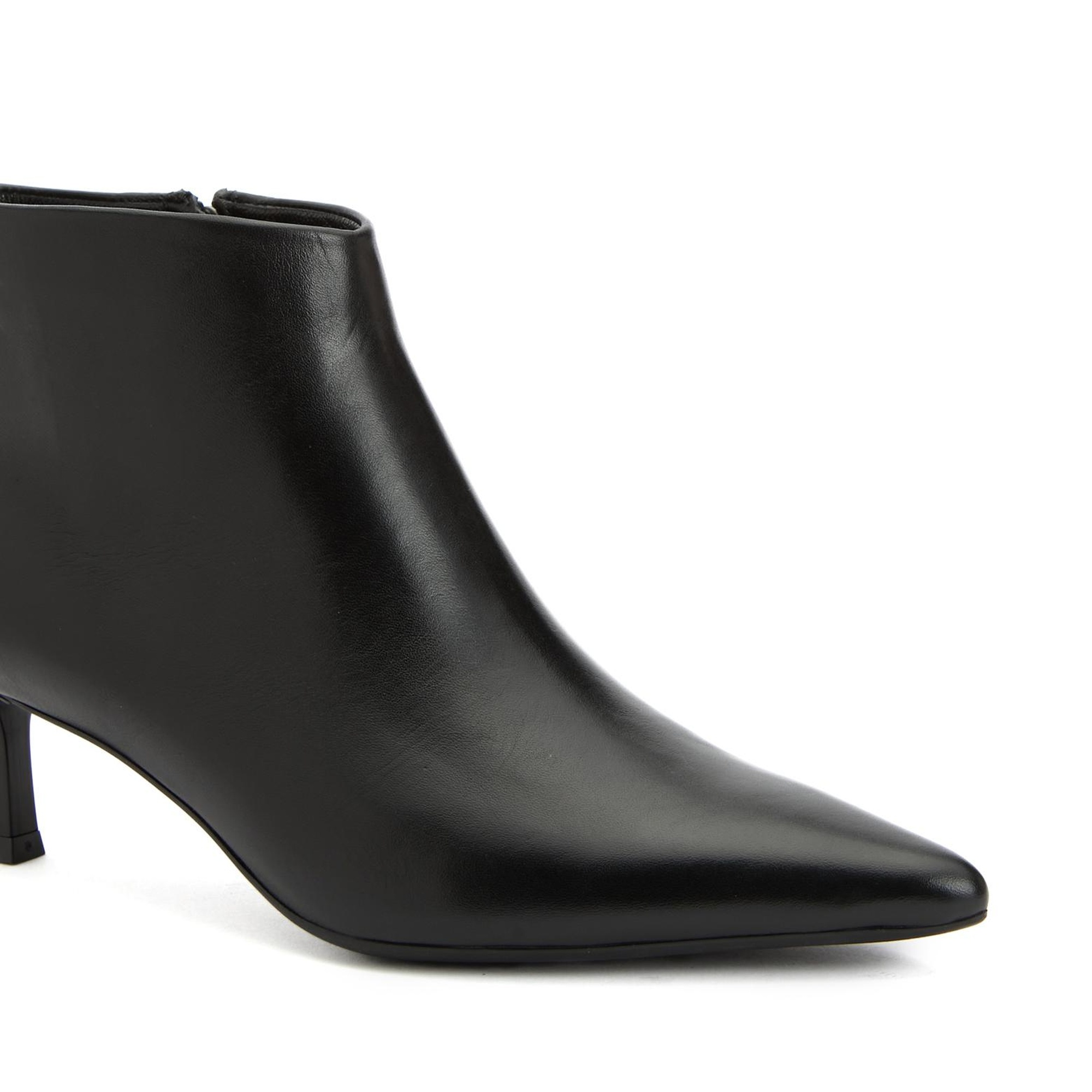 Divarese Kadın Siyah Deri Bot