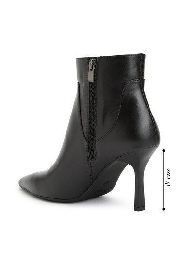  Divarese Kadın Siyah Topuklu Bot