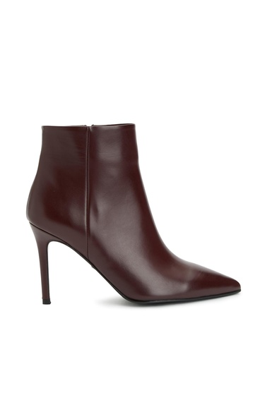  Divarese Kadın Bordo Deri Bot