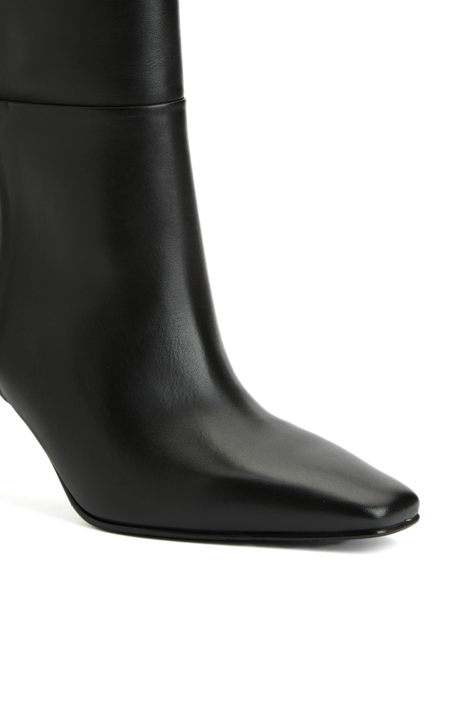 George Hogg Kadın Siyah Deri Çizme