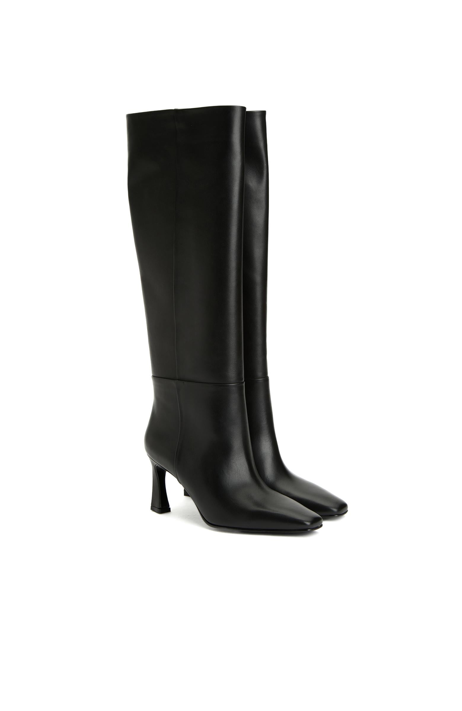  George Hogg Kadın Siyah Deri Çizme