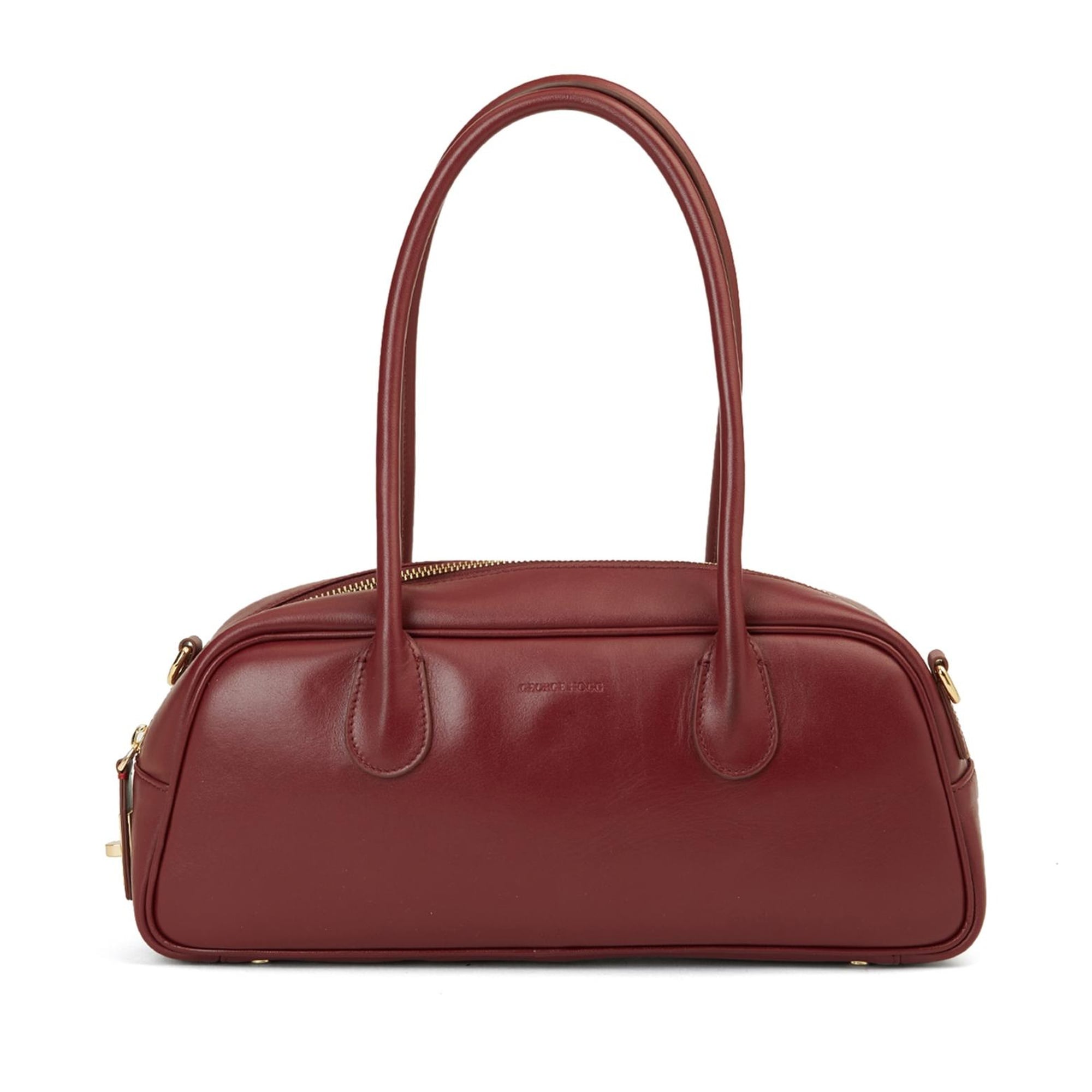 George Hogg Kadın Bordo Deri Çanta