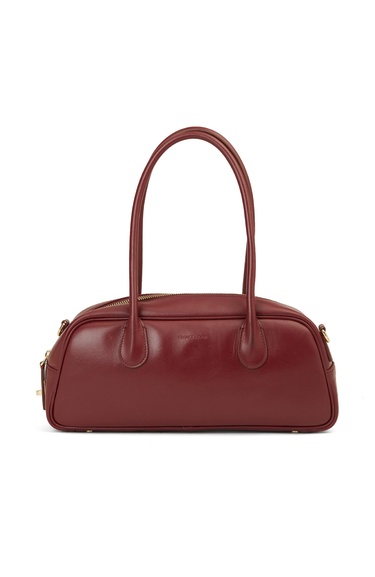  George Hogg Kadın Bordo Deri Çanta