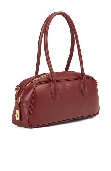  George Hogg Kadın Bordo Deri Çanta
