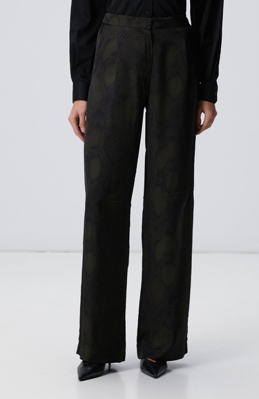  Network Kadın Haki Desenli Pantolon