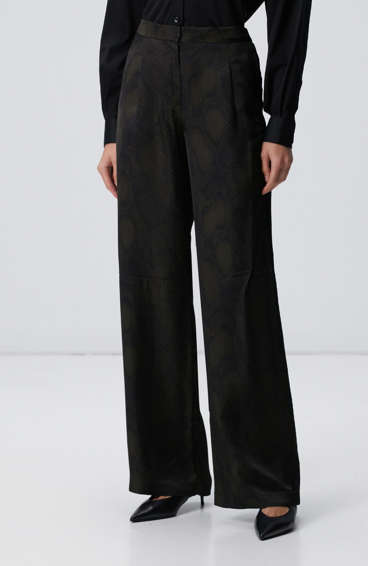 Network Kadın Haki Desenli Pantolon