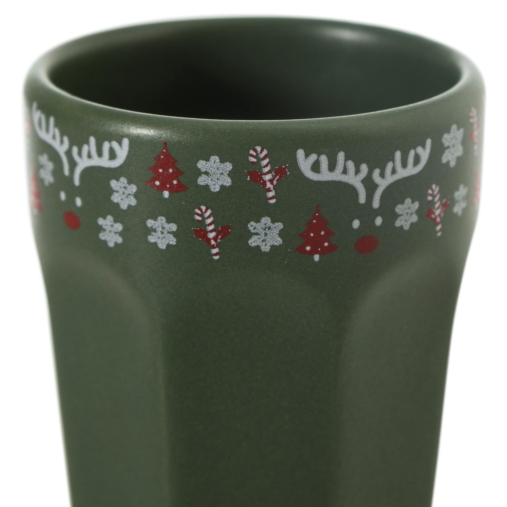 DEER YEŞİL ESPRESSO FİNCAN 8 CM