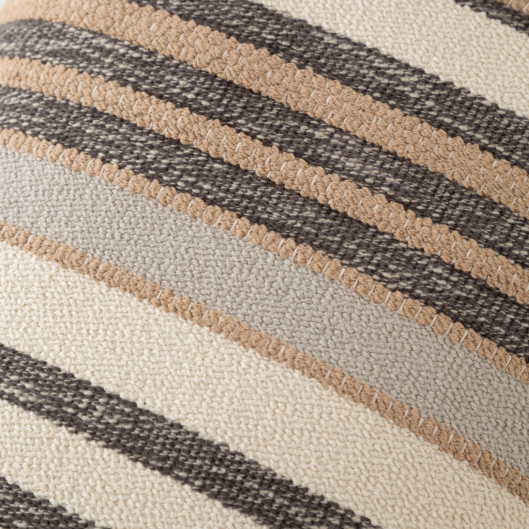 EVA ÇİZGİLİ KIRLENT EKRU 40X70