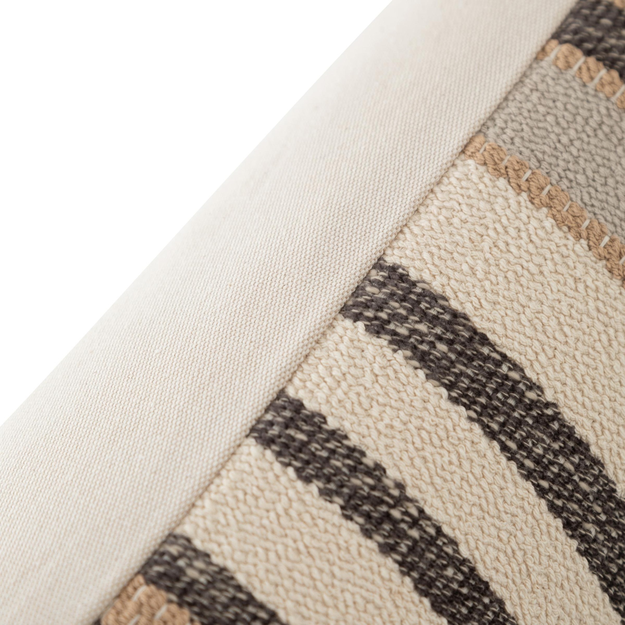 EVA ÇİZGİLİ KIRLENT EKRU 40X70