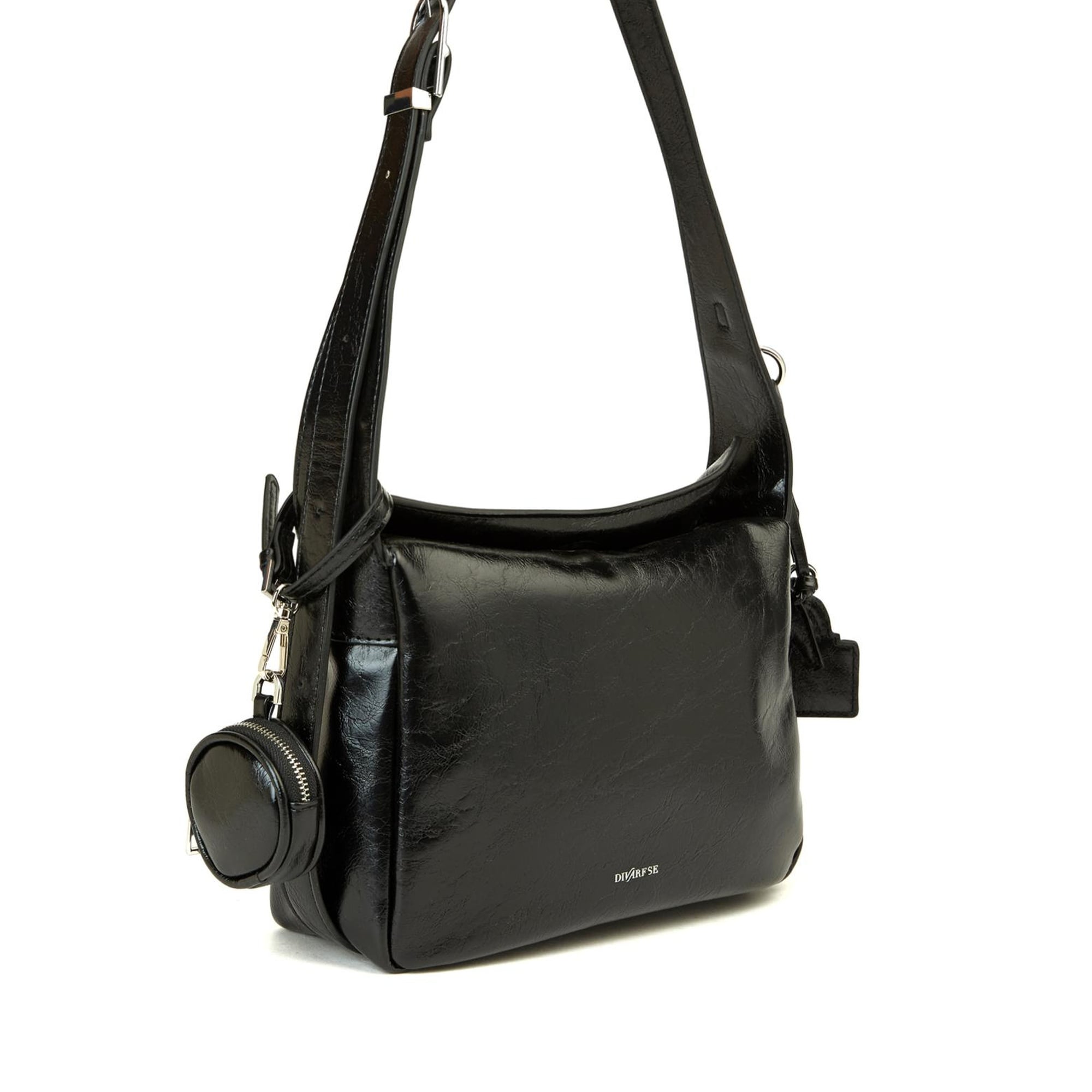Divarese Kadın Siyah Omuz Çantası