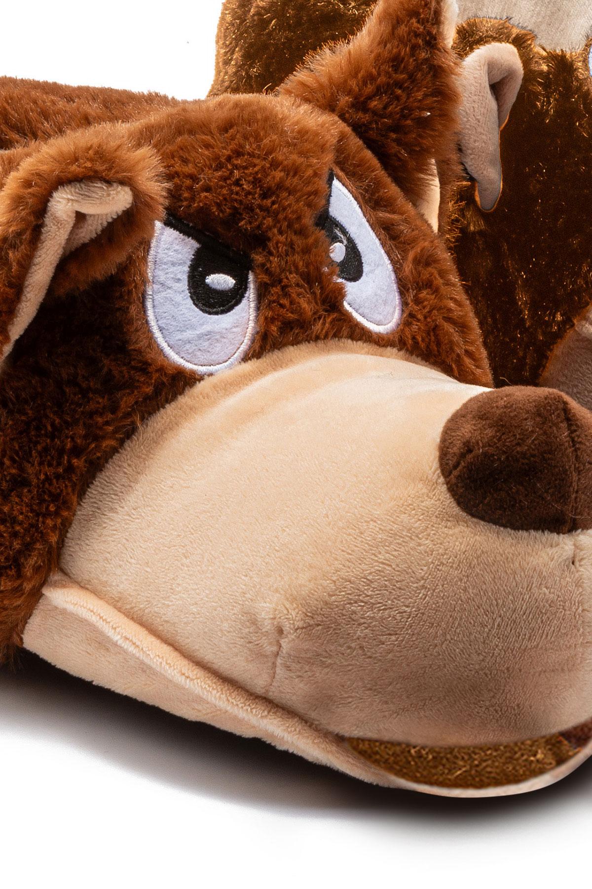 Spike Erkek Hayvanlı Panduf Kahverengi 41/46