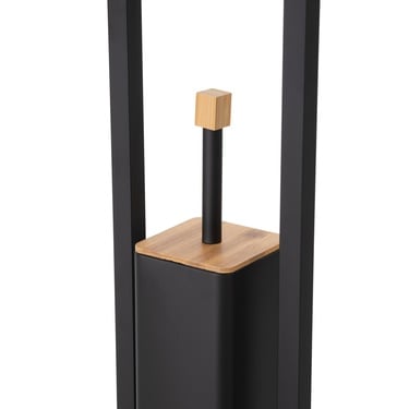  BOHO TUVALET FIRÇALIK&KAĞITLIK SİYAH