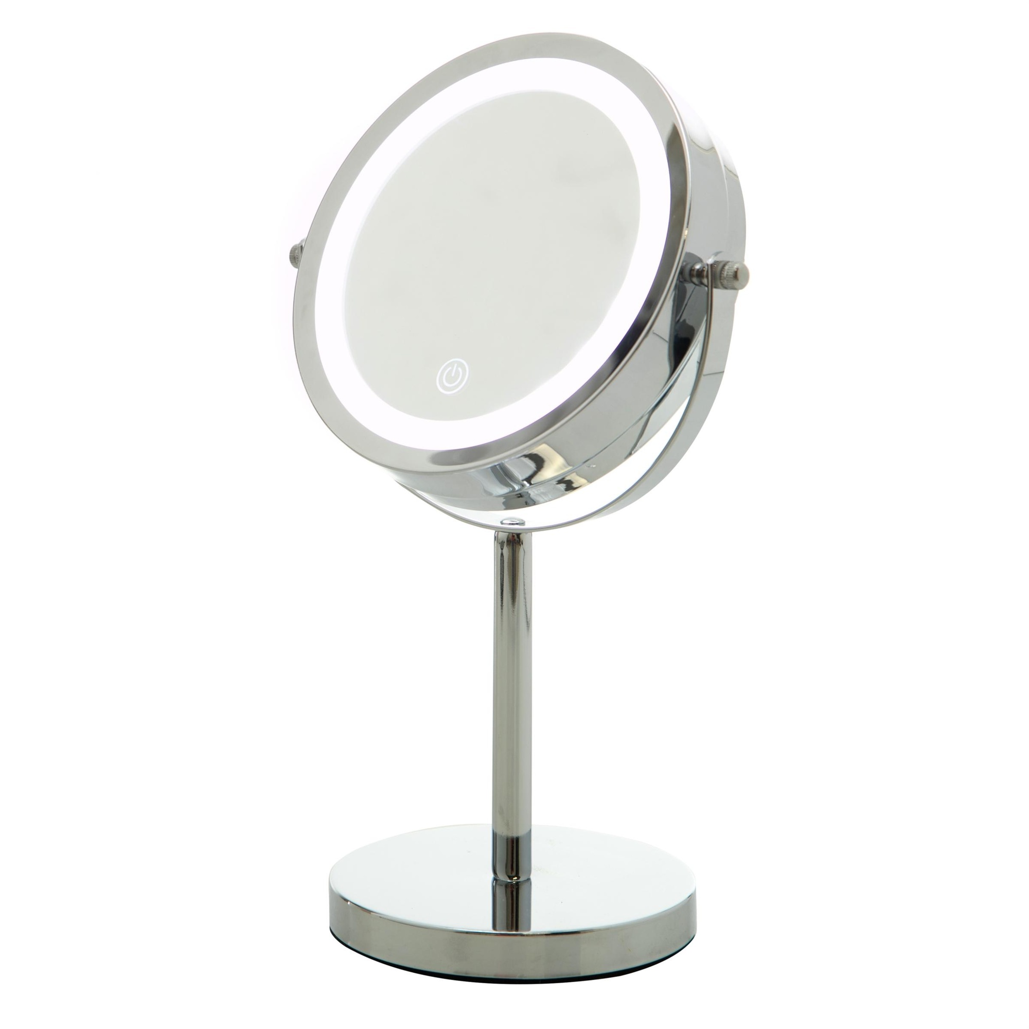 BOHO AYDINLATMALI BÜYÜTEÇLİ AYNA