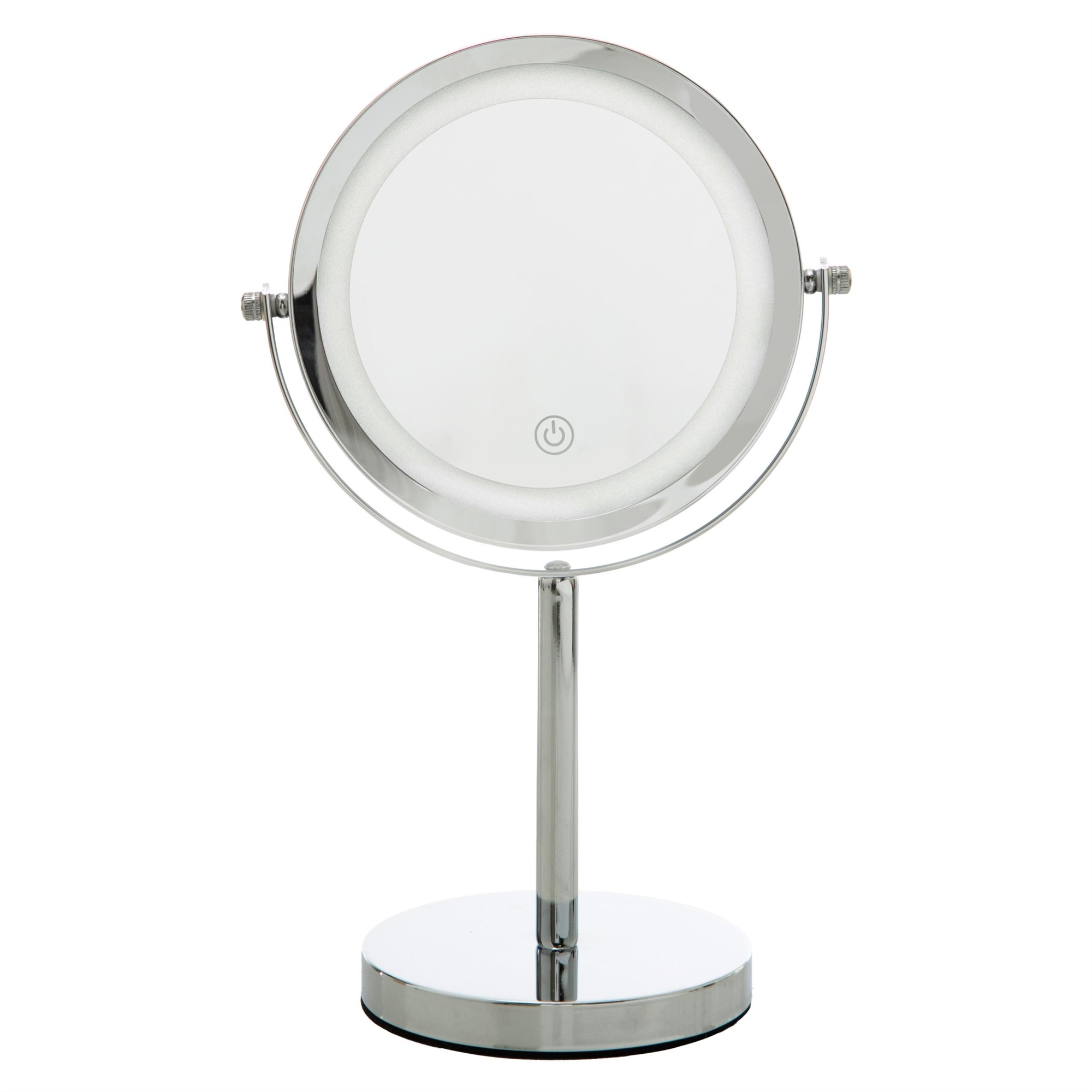 BOHO AYDINLATMALI BÜYÜTEÇLİ AYNA