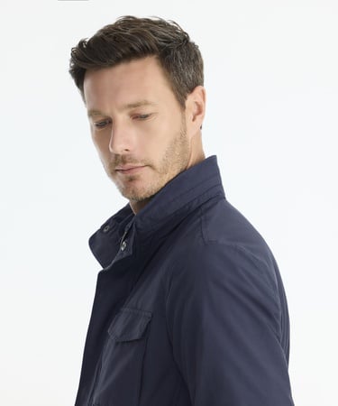  YARGICI Regular Dik Yaka Uzun Kol Yağmurluk