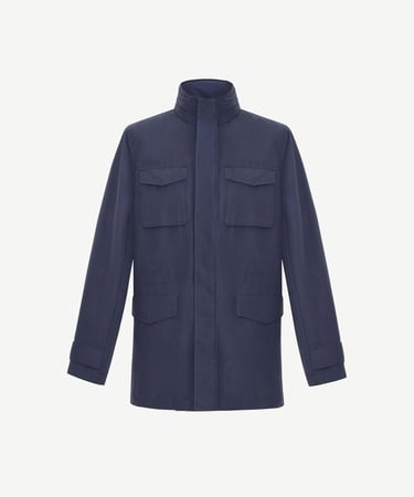  YARGICI Regular Dik Yaka Uzun Kol Yağmurluk