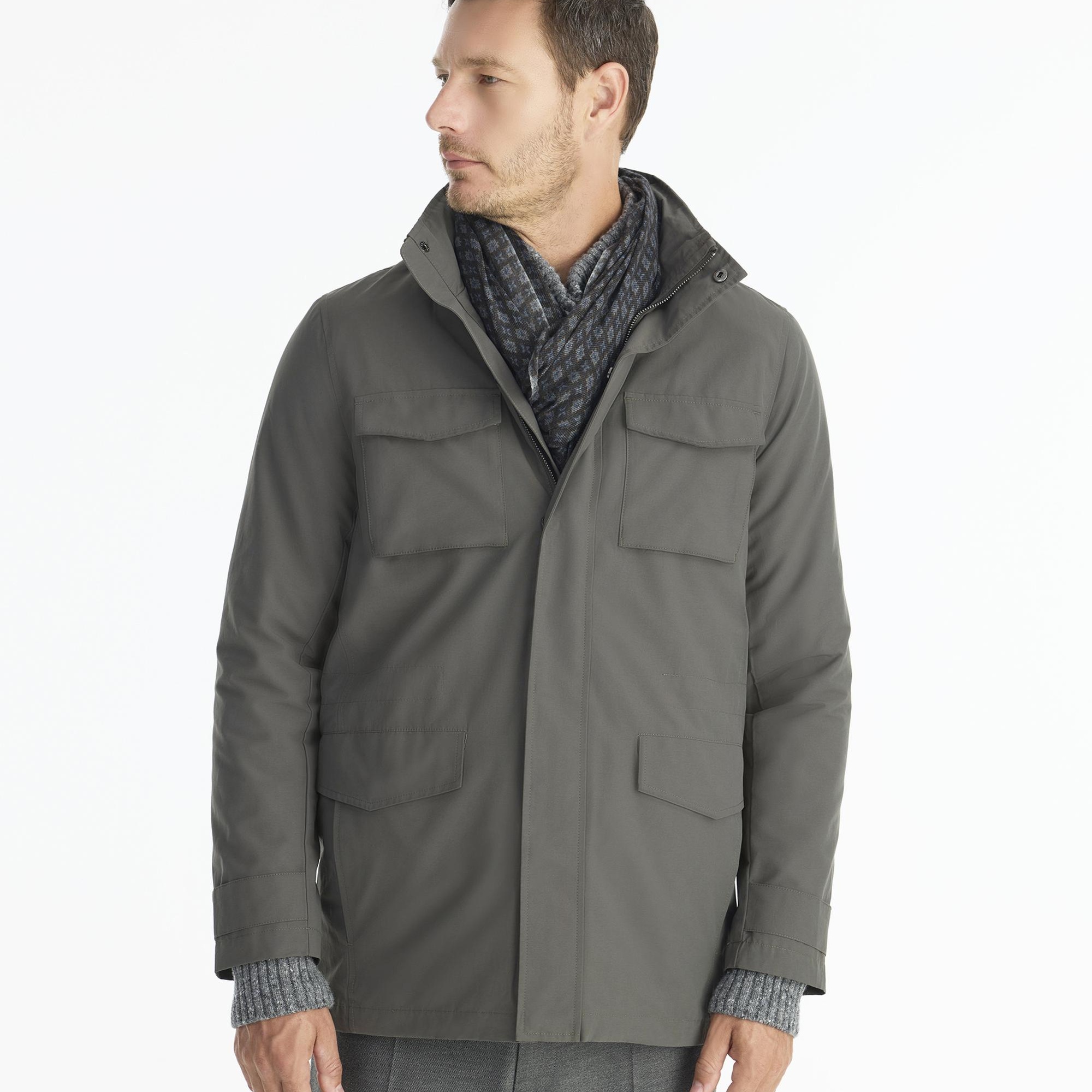 YARGICI Regular Dik Yaka Uzun Kol Yağmurluk