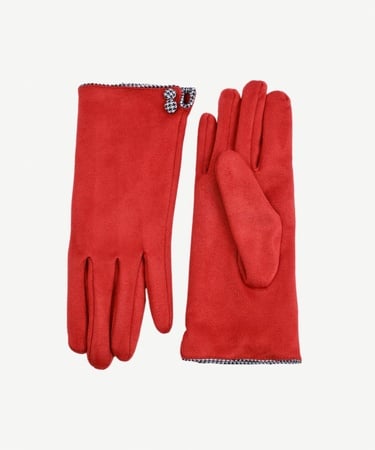  YARGICI Düğme Detaylı Ağzı Biyeli Eldiven