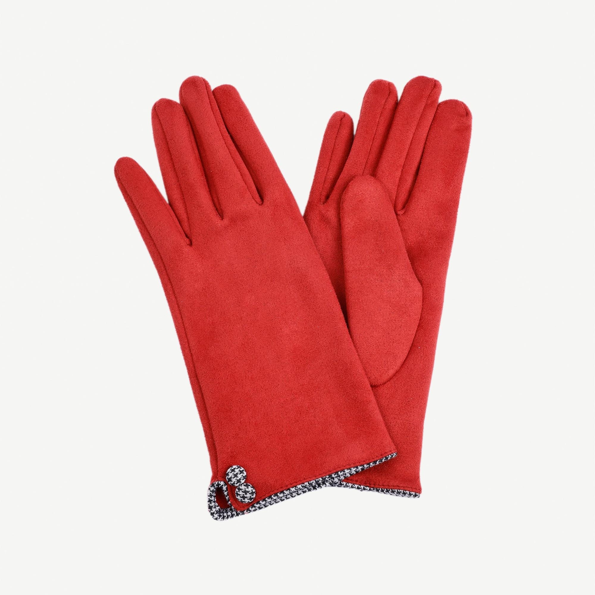 YARGICI Düğme Detaylı Ağzı Biyeli Eldiven