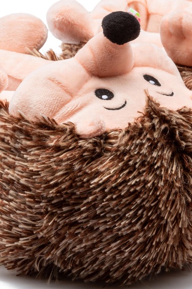  Lisi Kadın, Garson Boy Hayvanlı Panduf Kahverengi 36/41