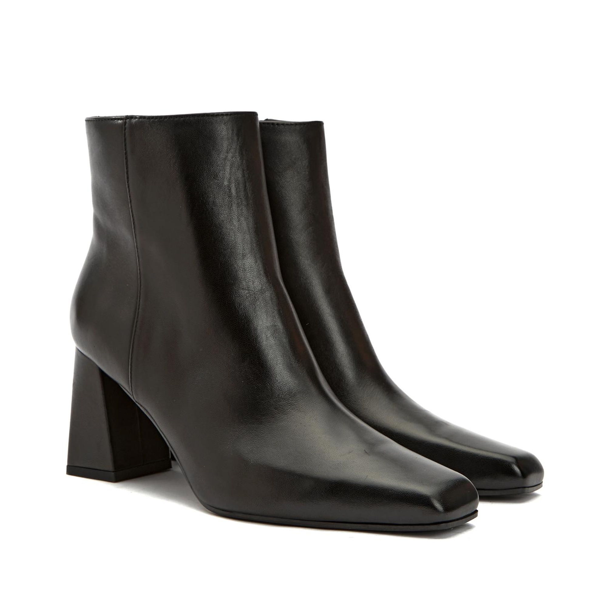 Network Kadın Siyah Deri Bot