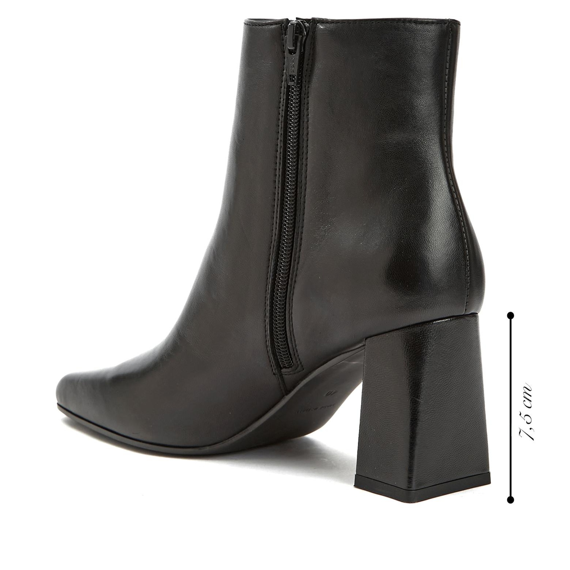 Network Kadın Siyah Deri Bot