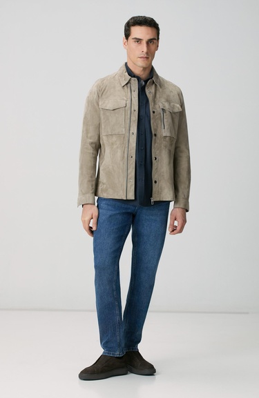  Network Erkek Lacivert Flanel Gömlek