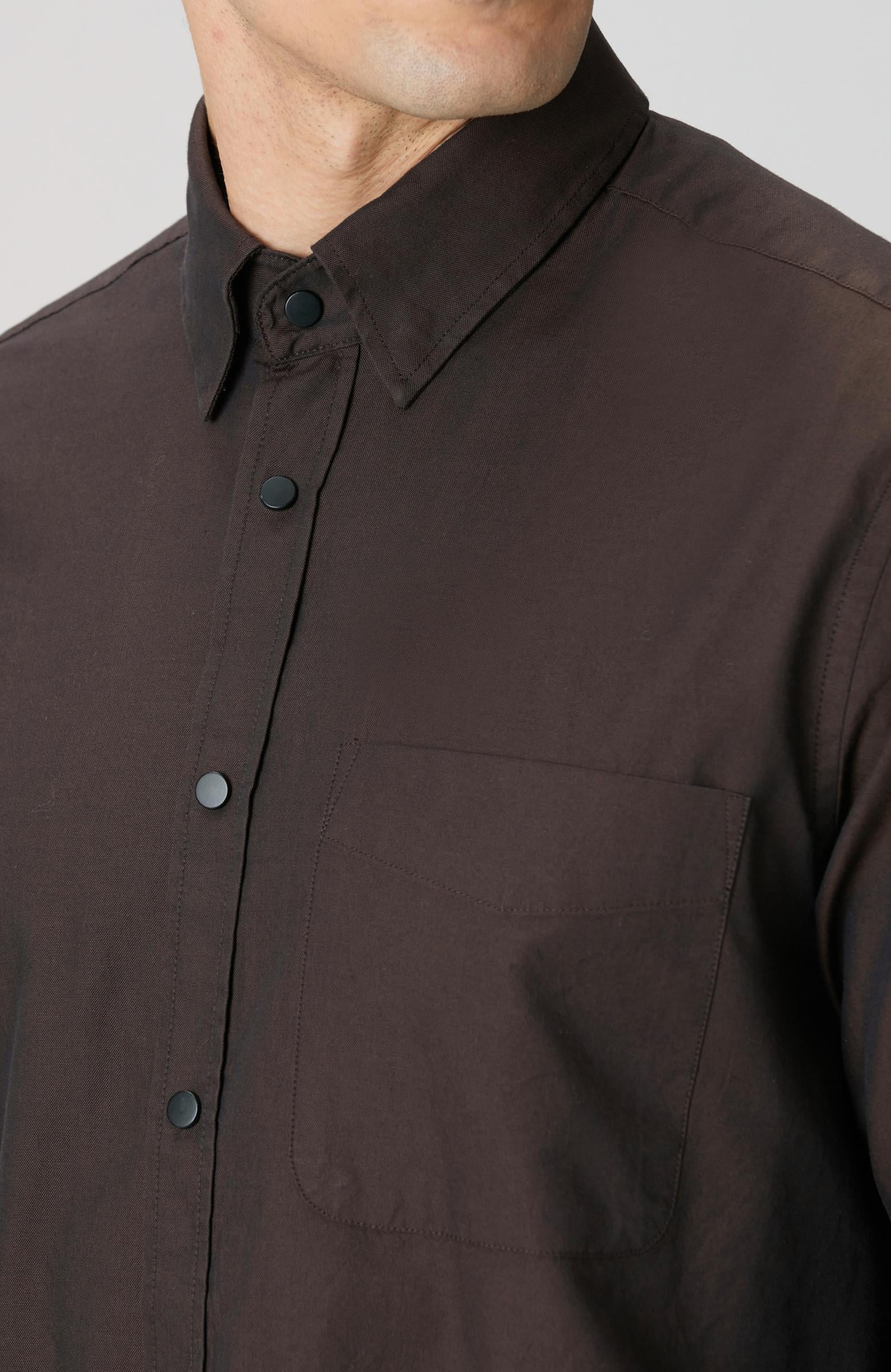  Network Erkek Kahverengi Oxford Gömlek