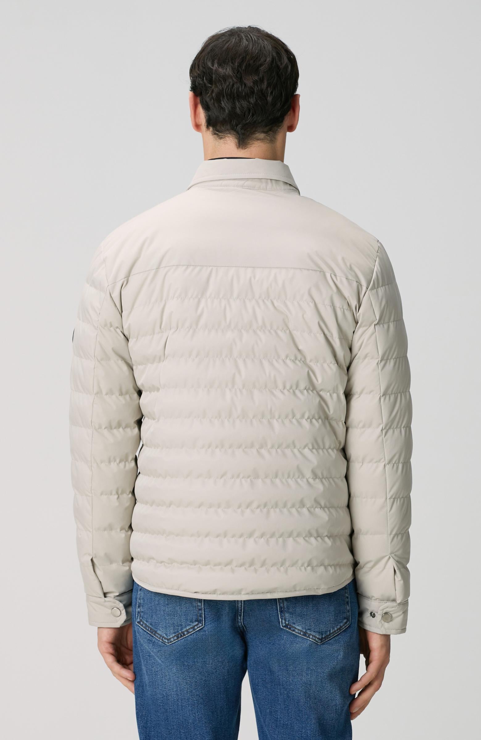  Network Erkek Bej Yan Cep Detaylı Kapitone Coat Ceket