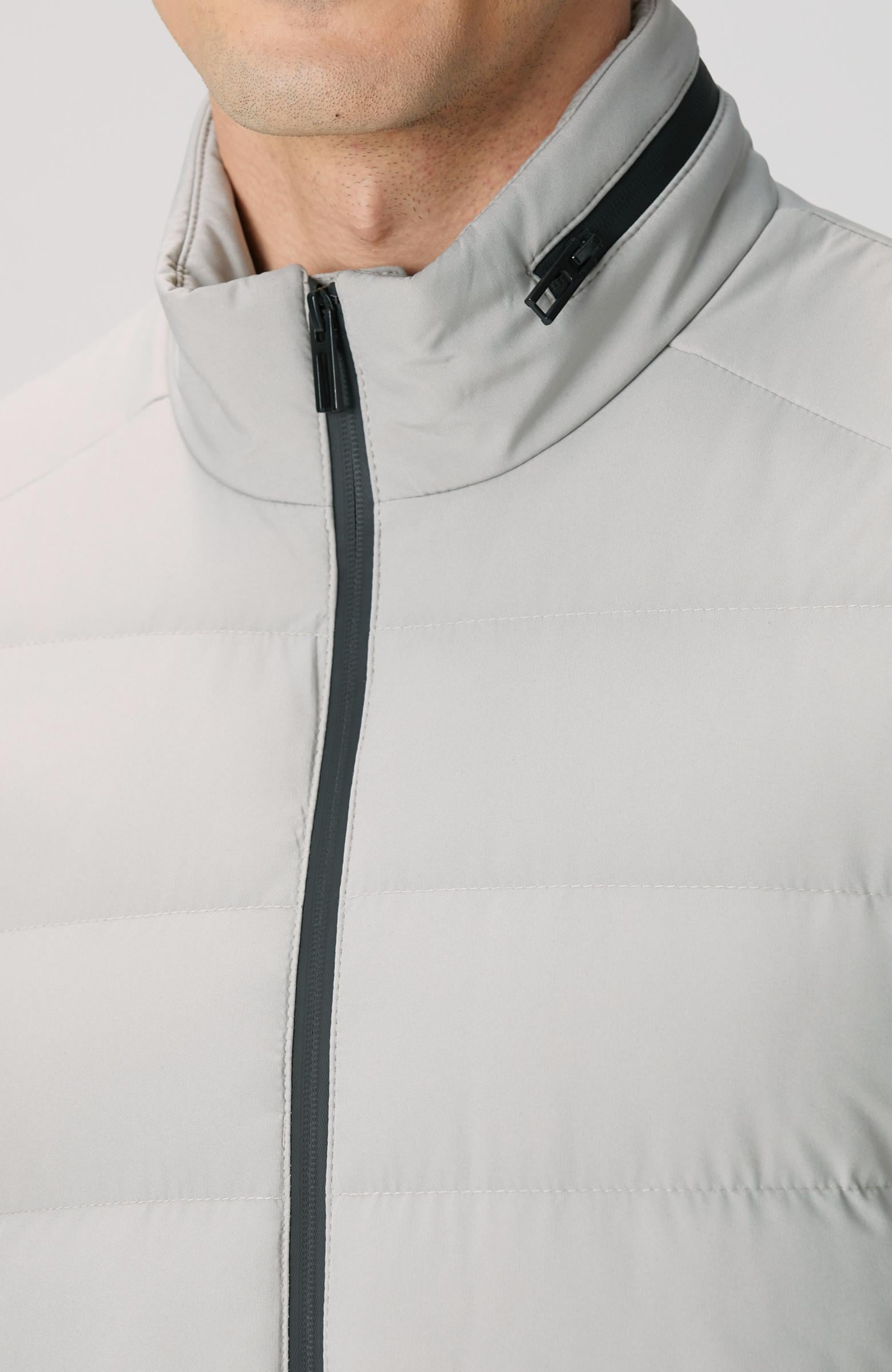  Network Erkek Taş Su Geçirmez Fermuarlı Casual Kaban