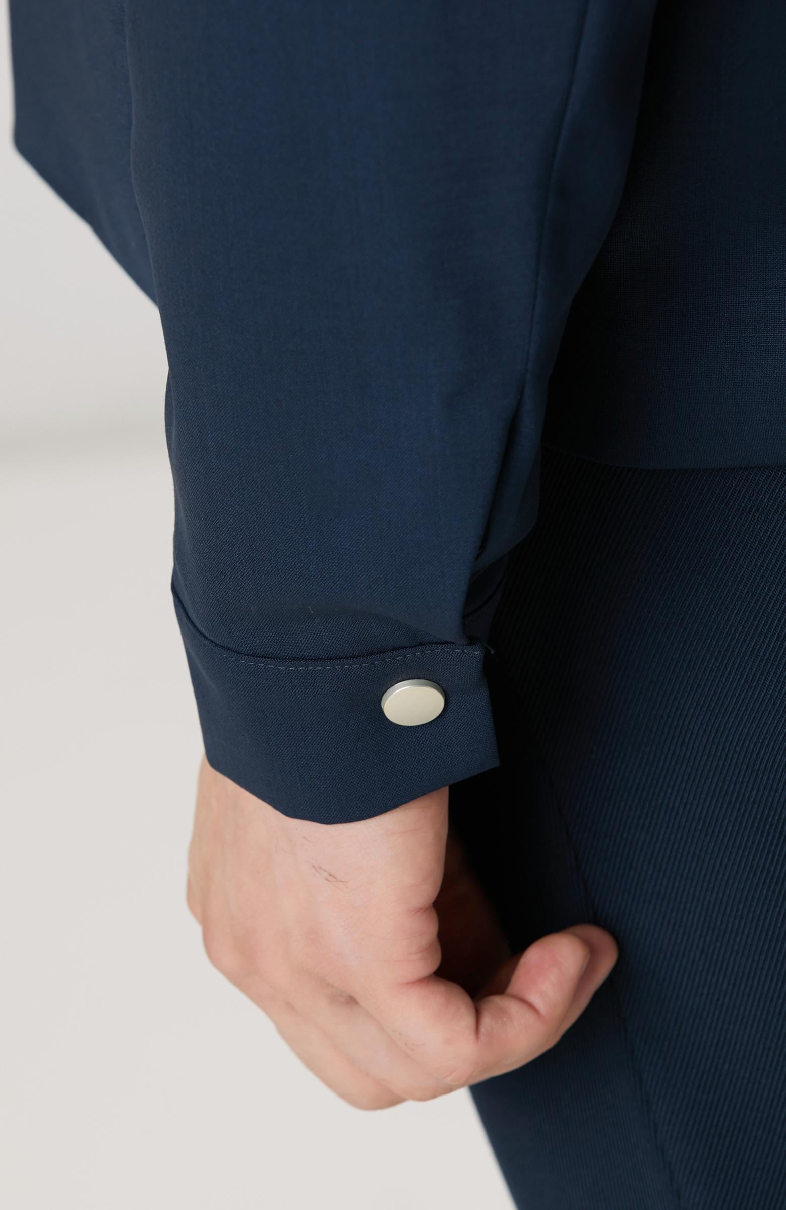  Network Erkek Lacivert Yün Mont