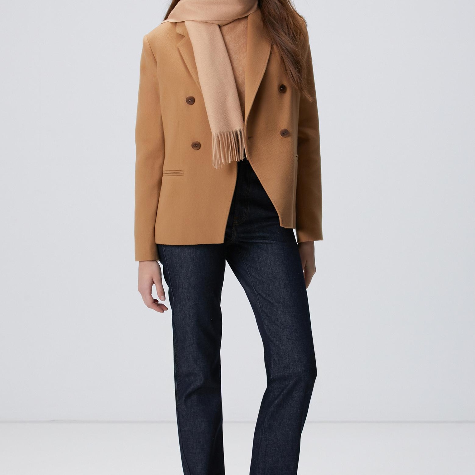 Network Kadın Limited Camel Kaşmir Ceket