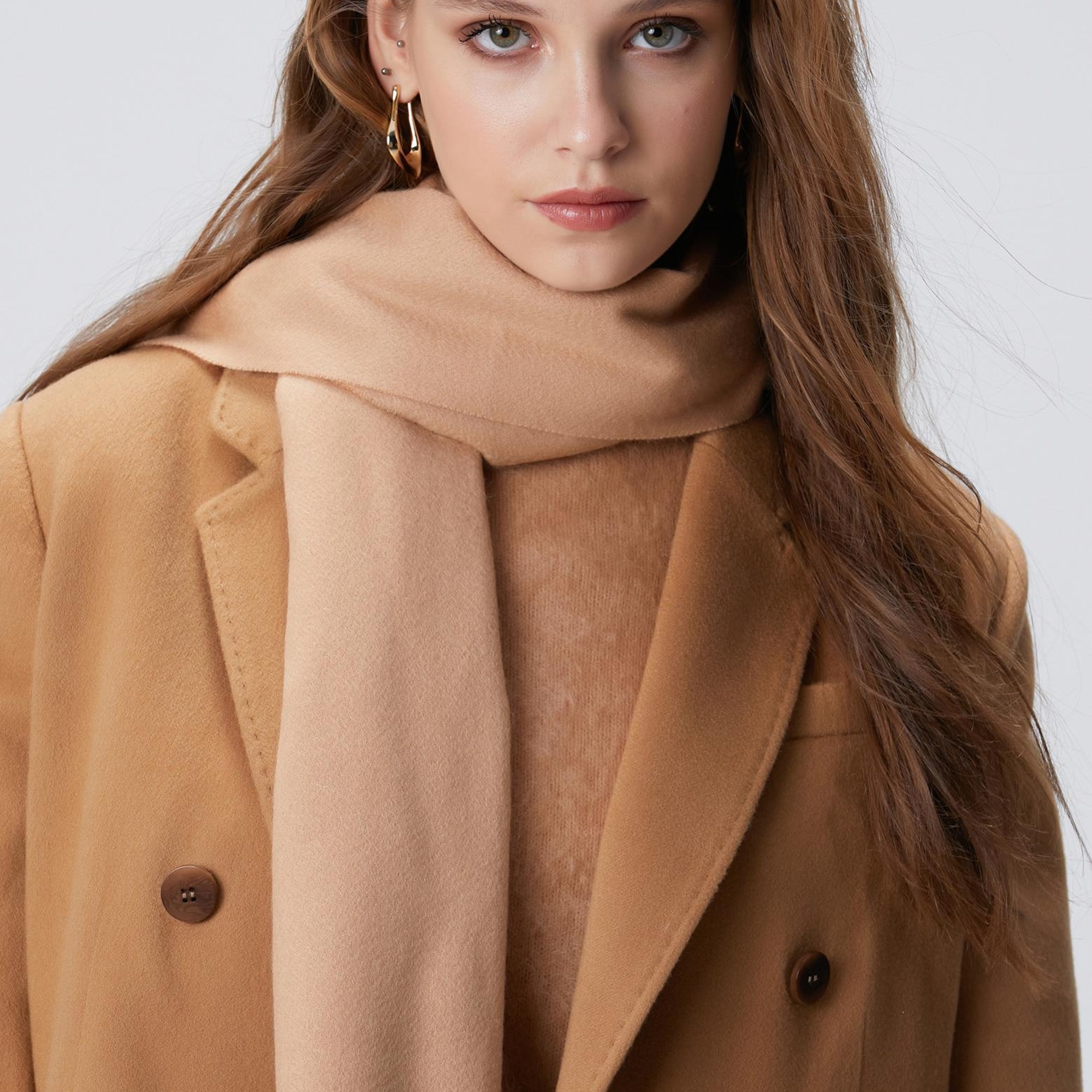 Network Kadın Limited Camel Kaşmir Ceket