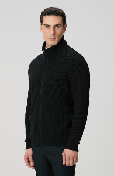  Network Erkek Siyah Hırka