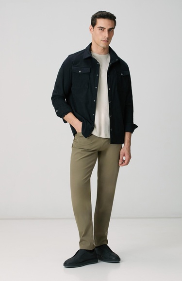  Network Erkek Lacivert Dış Gömlek