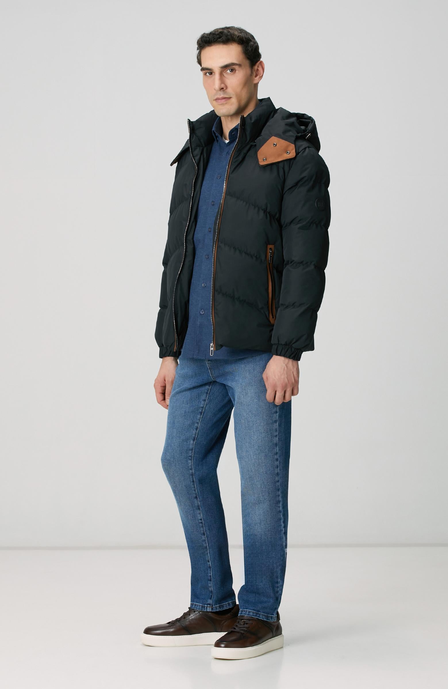 Network Erkek Lacivert Gömlek