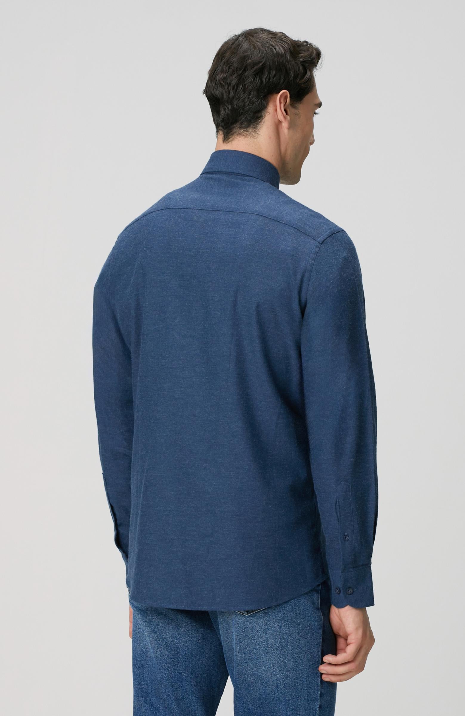 Network Erkek Lacivert Gömlek