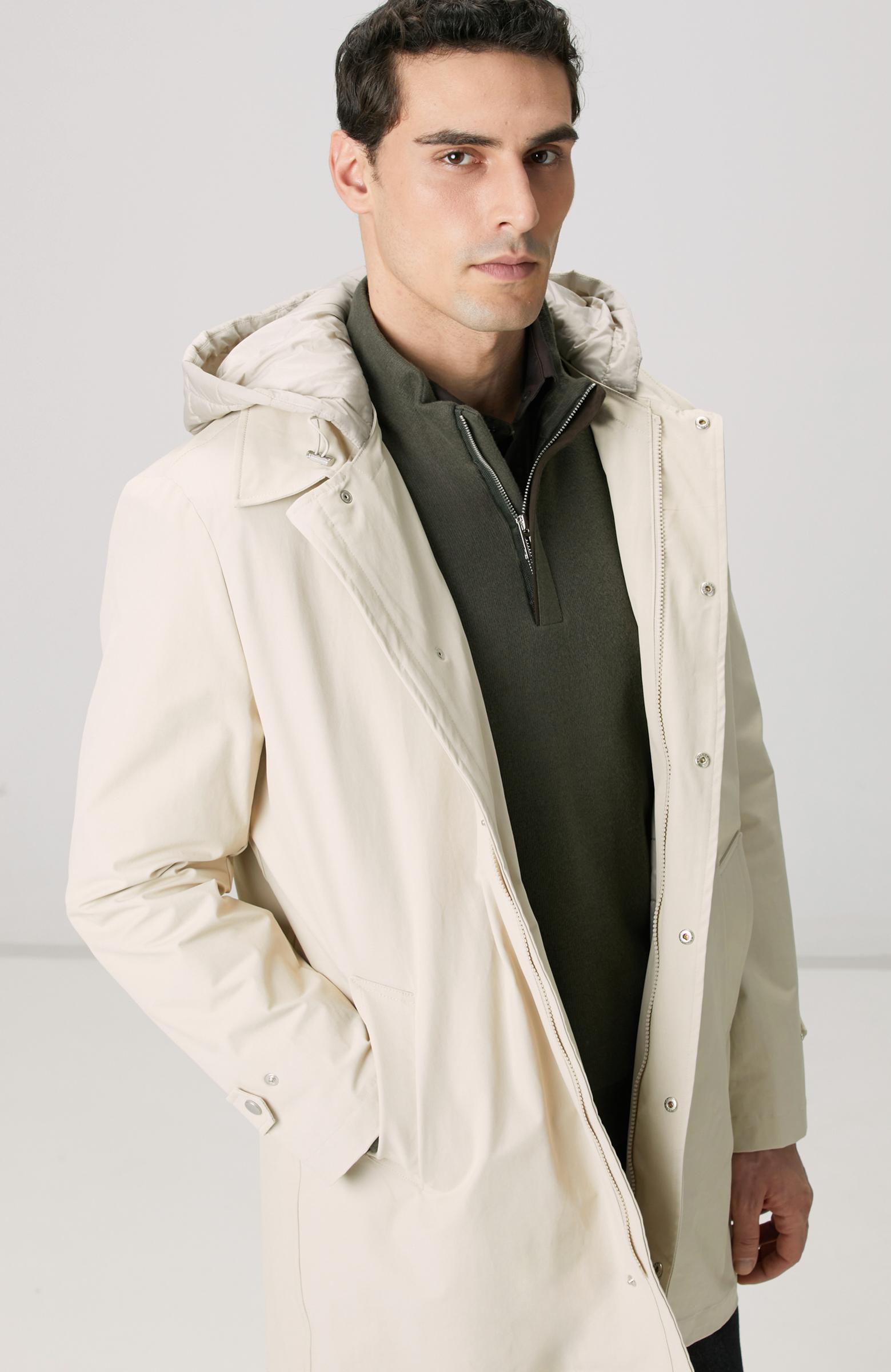 Network Erkek Taş Pardösü