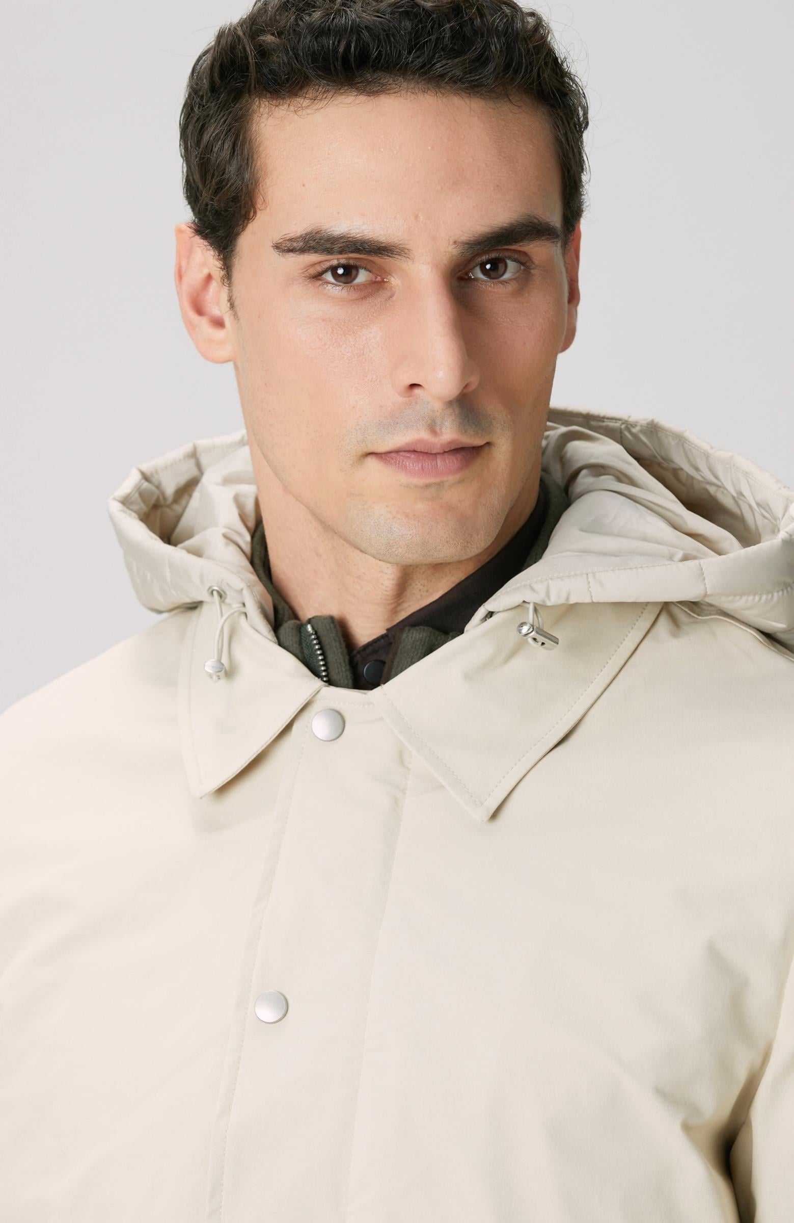 Network Erkek Taş Pardösü