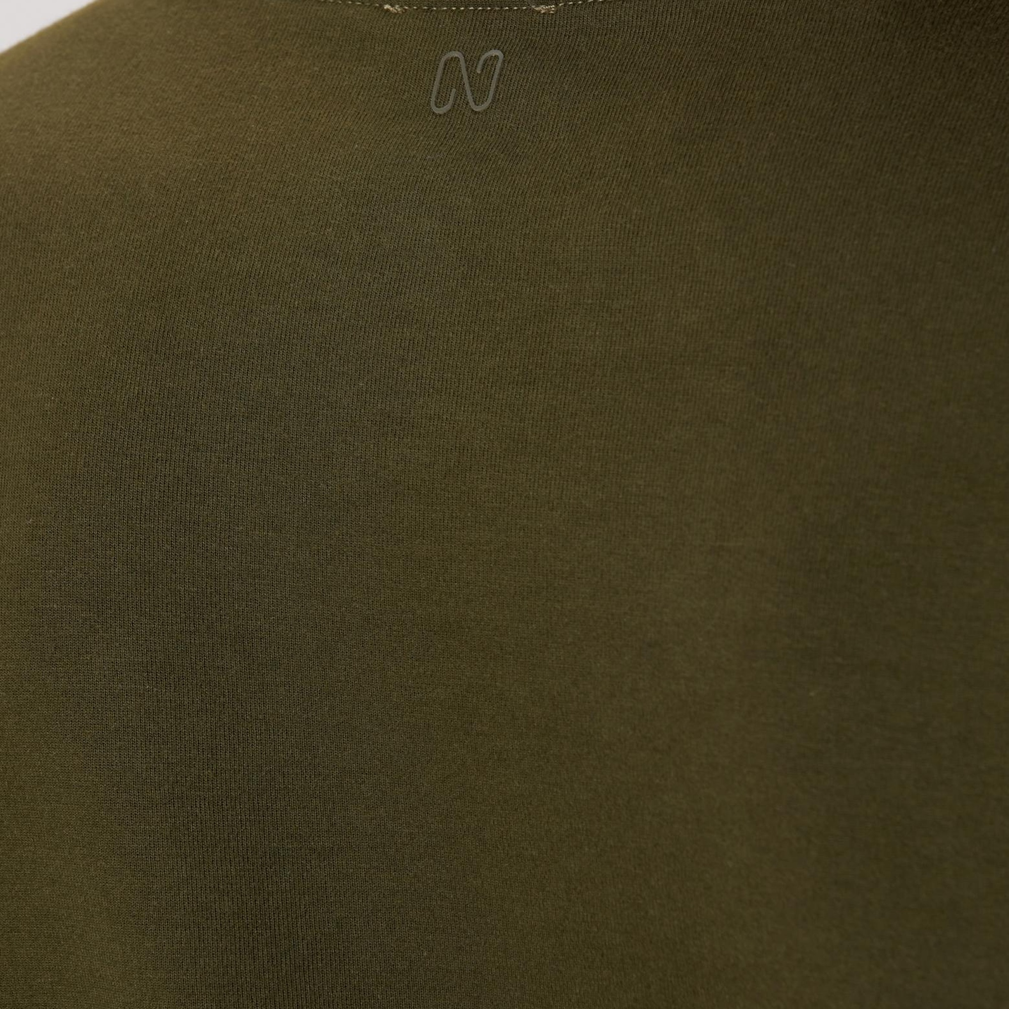 Network Erkek Haki Fermuar Detaylı Sweatshirt