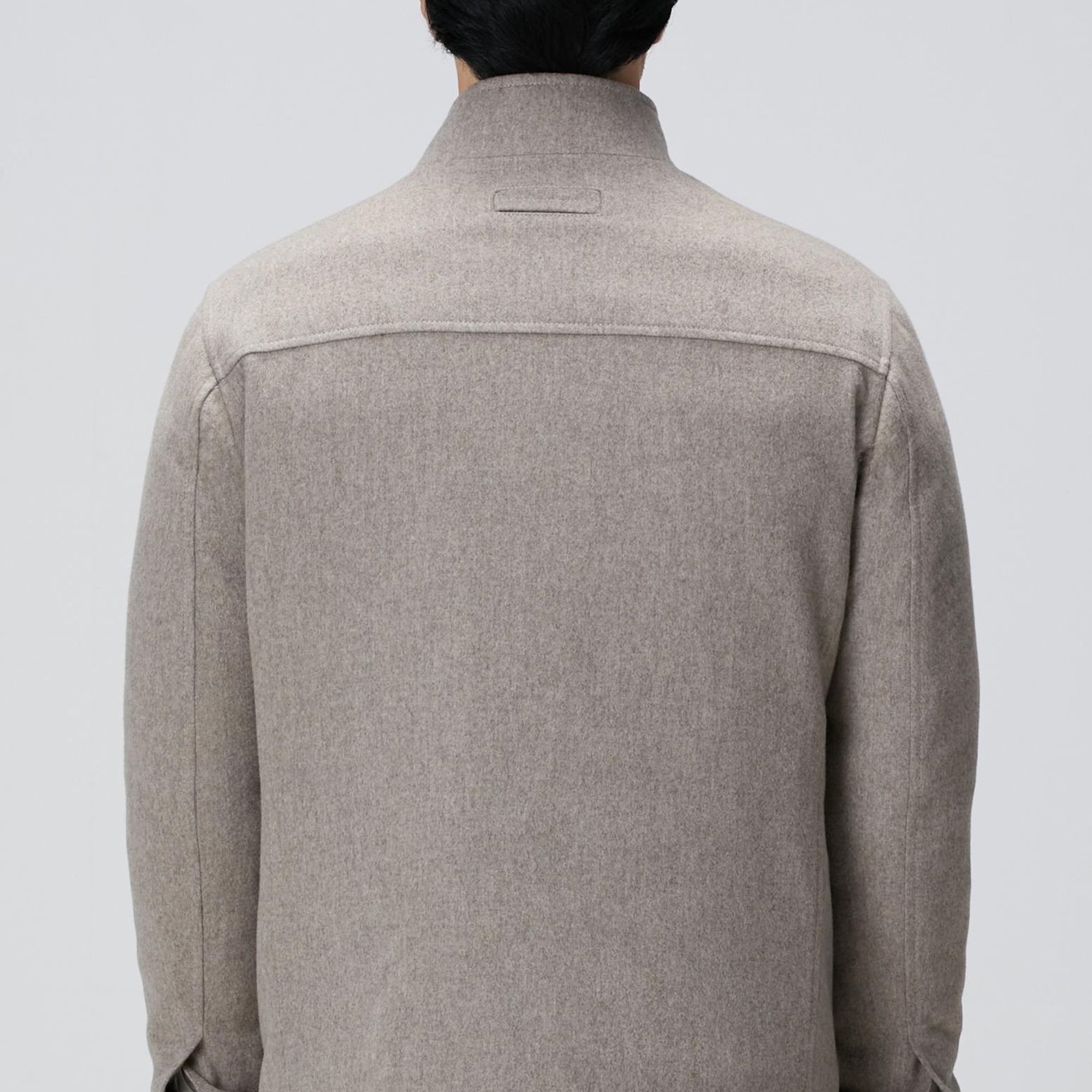 Network Erkek Bej Yün Coat Ceket