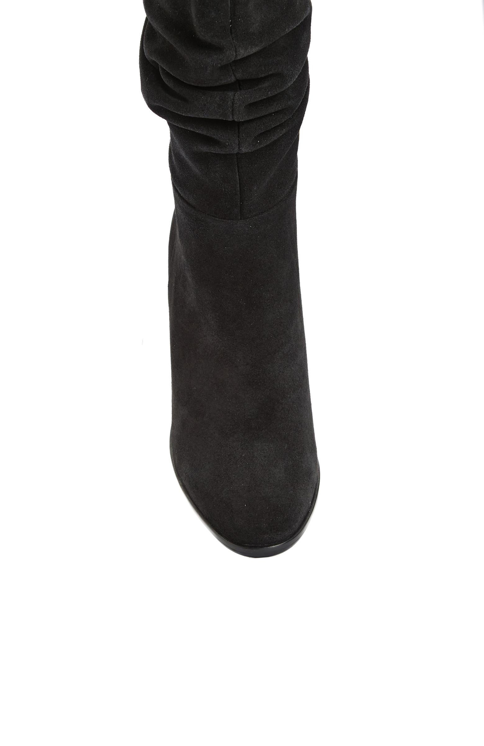 Divarese Kadın Siyah Büzgülü Çizme