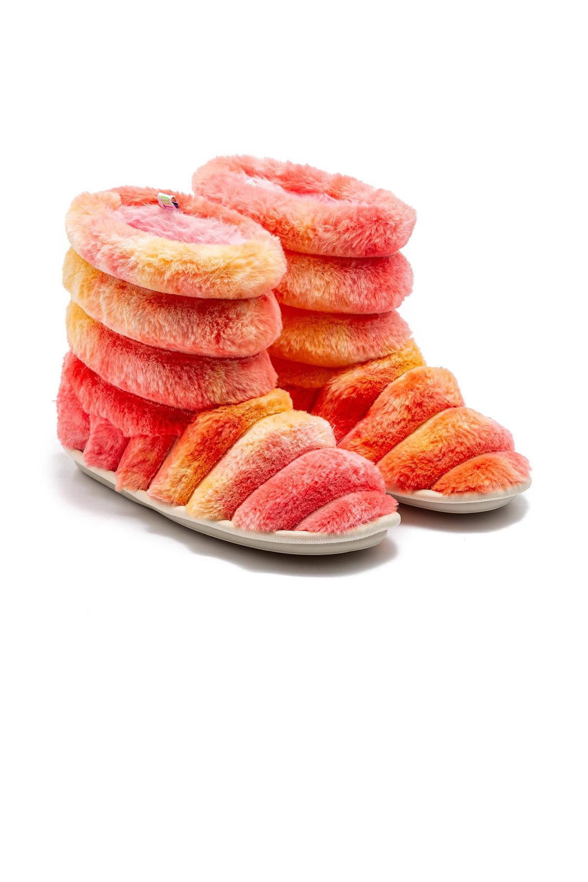  Rain Peluş Çocuk Ev Botu Sarı-Turuncu 30/35