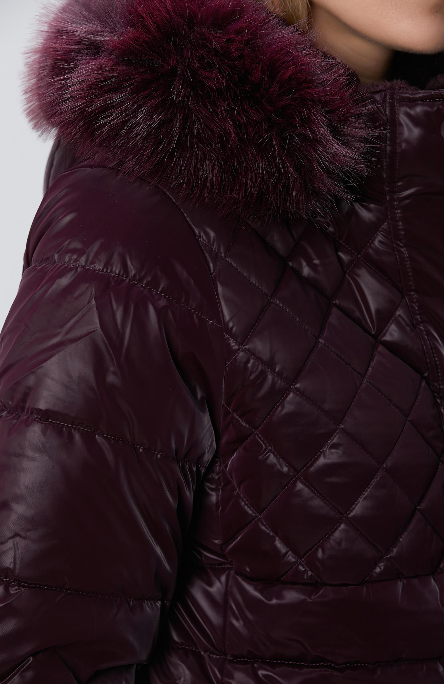 Network Kadın N-Tech Mürdüm Çift Taraflı Mont