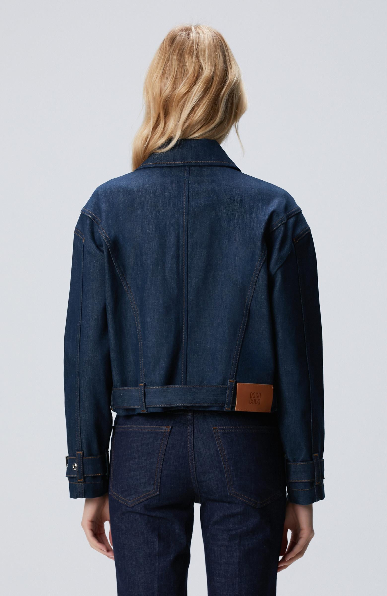 Network Kadın Koyu Indigo Mavi Denim Mont