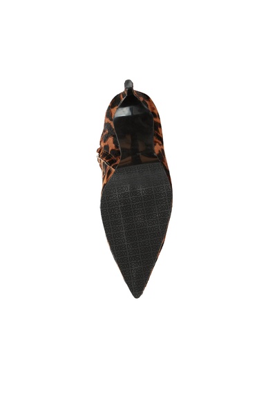  Network Kadın Leopar Desenli Deri Çizme