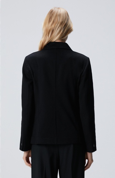  Network Kadın Limited Siyah Kaşmir Ceket