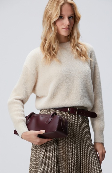  Network Kadın Bej Triko Kazak