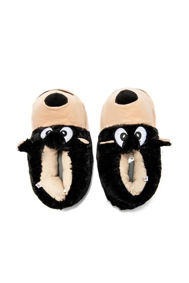  Spike Erkek Hayvanlı Panduf Siyah 41/46